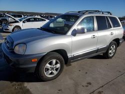 Salvage cars for sale at Grand Prairie, TX auction: 2006 Hyundai Santa FE GLS