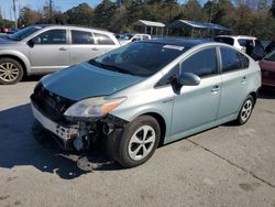 Salvage vehicles for parts for sale at auction: 2012 Toyota Prius