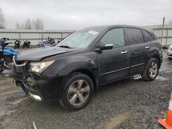 Salvage cars for sale from Copart Arlington, WA: 2010 Acura MDX