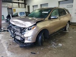 Salvage cars for sale at Chicago Heights, IL auction: 2018 Chevrolet Equinox Premier