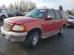 Salvage cars for sale at Portland, OR auction: 2001 Ford Expedition Eddie Bauer