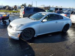 Salvage cars for sale at Denver, CO auction: 2006 Infiniti G35