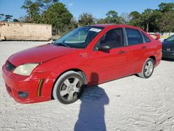 Salvage cars for sale at Fort Pierce, FL auction: 2006 Ford Focus ZX4