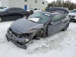 Salvage cars for sale at Cookstown, ON auction: 2017 Honda Civic SI