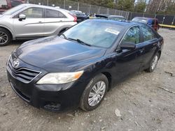 Salvage cars for sale at Waldorf, MD auction: 2010 Toyota Camry Base