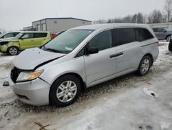 Salvage cars for sale at Wayland, MI auction: 2011 Honda Odyssey LX