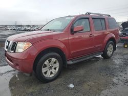 Salvage cars for sale at Eugene, OR auction: 2005 Nissan Pathfinder LE