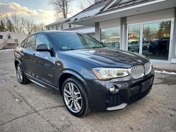 Salvage cars for sale at North Billerica, MA auction: 2016 BMW X4 XDRIVE28I