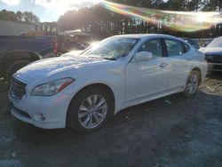 Salvage cars for sale at Seaford, DE auction: 2011 Infiniti M37 X