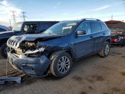 Jeep salvage cars for sale: 2021 Jeep Cherokee Latitude LUX