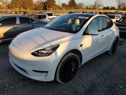 Salvage cars for sale at Madisonville, TN auction: 2021 Tesla Model Y