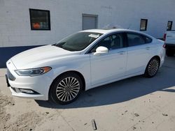 Salvage cars for sale at Farr West, UT auction: 2017 Ford Fusion Titanium