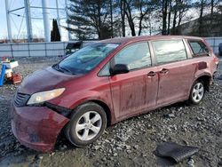 Carros salvage a la venta en subasta: 2012 Toyota Sienna