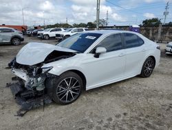 Salvage cars for sale from Copart Homestead, FL: 2023 Toyota Camry SE Night Shade