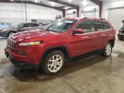 Jeep Grand Cherokee salvage cars for sale: 2017 Jeep Cherokee Latitude