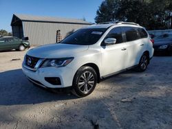 Nissan salvage cars for sale: 2017 Nissan Pathfinder S