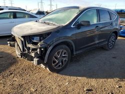 Salvage cars for sale at Elgin, IL auction: 2016 Honda CR-V SE