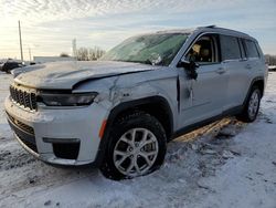 Jeep salvage cars for sale: 2023 Jeep Grand Cherokee L Limited