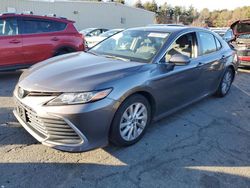 Salvage cars for sale at Exeter, RI auction: 2022 Toyota Camry LE