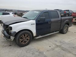 Salvage cars for sale at Grand Prairie, TX auction: 2006 Ford F150 Supercrew