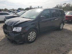 Salvage cars for sale at Riverview, FL auction: 2019 Dodge Grand Caravan SE