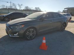 Ford salvage cars for sale: 2020 Ford Fusion Titanium