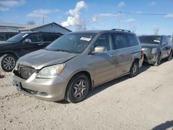 Salvage cars for sale at Pekin, IL auction: 2005 Honda Odyssey EXL