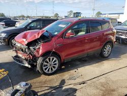 Salvage Cars with No Bids Yet For Sale at auction: 2017 Ford Escape Titanium