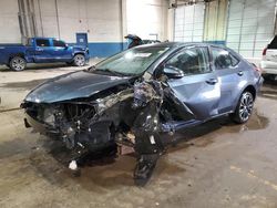 Salvage cars for sale at Woodhaven, MI auction: 2015 Toyota Corolla L