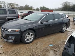 Salvage cars for sale at Theodore, AL auction: 2017 Chevrolet Malibu LS