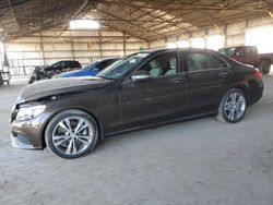 Salvage cars for sale from Copart Phoenix, AZ: 2017 Mercedes-Benz C300