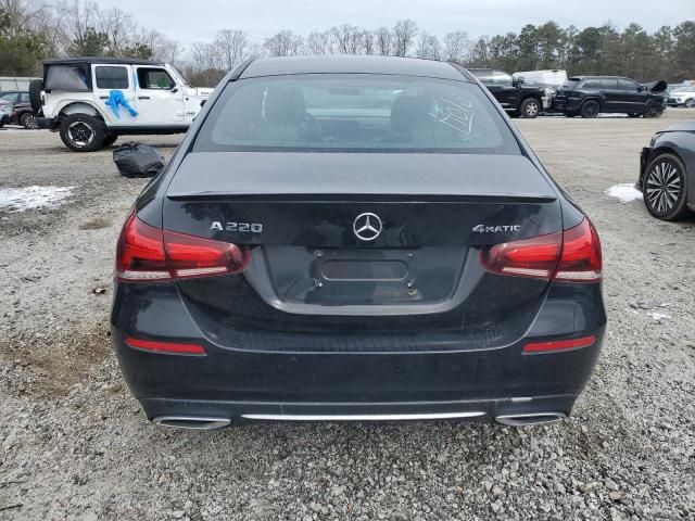 2019 Mercedes-Benz A 220 4matic