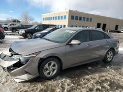 Salvage cars for sale at Littleton, CO auction: 2022 Hyundai Elantra SE