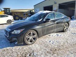 Salvage cars for sale at Marlboro, NY auction: 2019 Infiniti Q50 Luxe