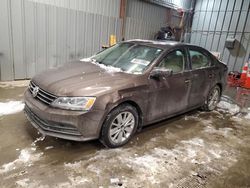 Salvage cars for sale at West Mifflin, PA auction: 2015 Volkswagen Jetta SE