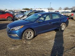 Salvage cars for sale at Sacramento, CA auction: 2016 Hyundai Sonata SE