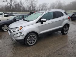 2021 Ford Ecosport Titanium en venta en Ellwood City, PA