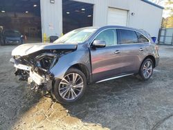 Salvage cars for sale at auction: 2018 Acura MDX Technology