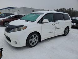 Salvage cars for sale at Cookstown, ON auction: 2012 Toyota Sienna Sport