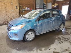 Salvage cars for sale at Ebensburg, PA auction: 2024 Mitsubishi Mirage ES