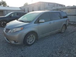 Salvage cars for sale at Prairie Grove, AR auction: 2017 Toyota Sienna XLE