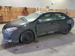 Salvage cars for sale at Moncton, NB auction: 2014 Toyota Corolla L