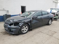 Salvage cars for sale at Farr West, UT auction: 2017 Chevrolet Malibu LS