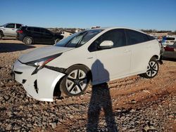 Salvage cars for sale at Oklahoma City, OK auction: 2016 Toyota Prius