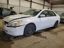 Honda Accord salvage cars for sale: 2003 Honda Accord EX