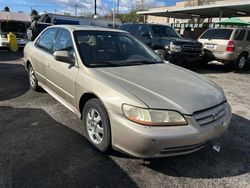 Salvage cars for sale at Rancho Cucamonga, CA auction: 2001 Honda Accord EX