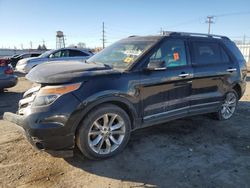 Salvage cars for sale at Chicago Heights, IL auction: 2014 Ford Explorer XLT