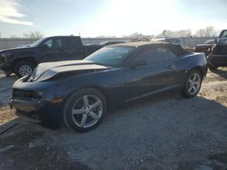 Salvage cars for sale at Kansas City, KS auction: 2012 Chevrolet Camaro LT