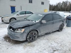 Salvage cars for sale at Cookstown, ON auction: 2015 Volkswagen Jetta Base