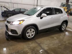 Chevrolet salvage cars for sale: 2017 Chevrolet Trax LS